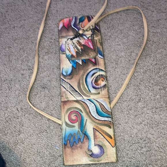 Sam Sam genuine leather abstract crossbody - Picture 5 of 7